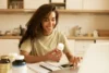 woman buying online Gut Healing Supplements