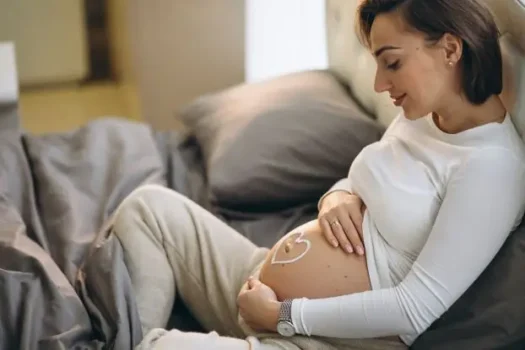 pregnant woman as an example for other women thinking what I Need to Get Pregnant This Month